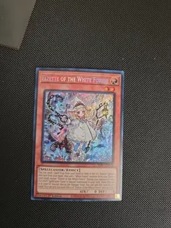 Elzette Of The White Forest INFO-EN014 Yugioh 1st Edition - Secret Rare - Image 1