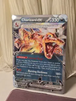JUMBO Lenticular Charizard Ex 54/91 Pokemon TCG Box Exclusive Card - Image 3