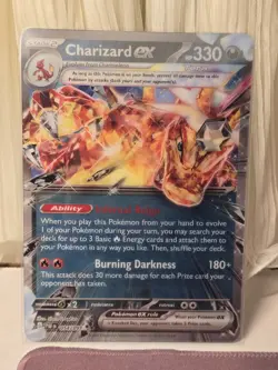 JUMBO Lenticular Charizard Ex 54/91 Pokemon TCG Box Exclusive Card - Image 4