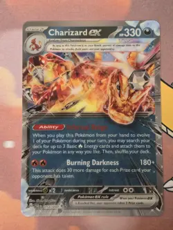JUMBO Lenticular Charizard Ex 54/91 Pokemon TCG Box Exclusive Card - Image 5