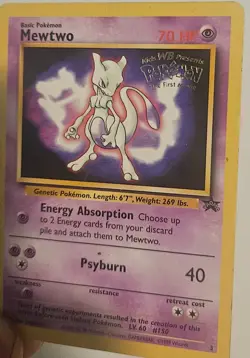 Mewtwo (Movie Promo) Pokemon the First Movie Promo Card - Image 1