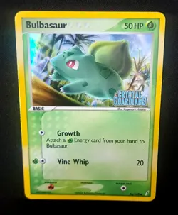 Bulbasaur 45/100 Crystal Guardians Reverse Holo Pokemon Card STAMPED - Image 1