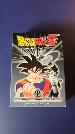 Dragon Ball Z CCG Saiyan Saga Hero Starter Deck Box, No Cards - Image 1
