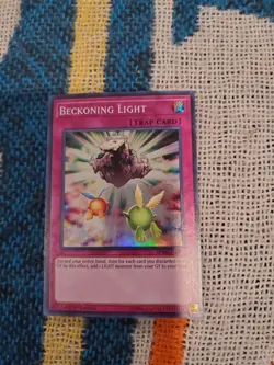 Yugioh Spirit Warriors - Beckoning Light - Super Rare - SPWA-EN057 - Image 1