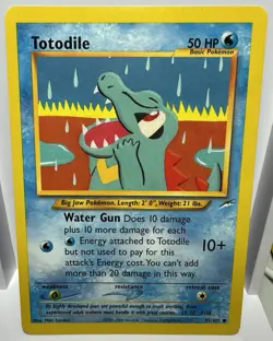 Totodile 85/105 NM Neo Destiny Regular Pokemon Card TCG - Image 1