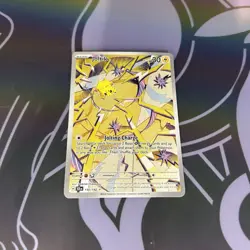 Pokemon Joltik 150/142 Stellar Crown Illustration Rare Full Art Holo Basic Card - Image 2