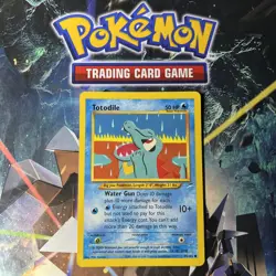 TOTODILE - 85/105 - Neo Destiny - Common - Pokemon Card - NM/M - Image 1