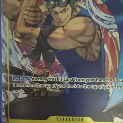 One Piece Roronoa Zoro OP15-113 SR EN Bandai Character Card 6000 HP - Image 3