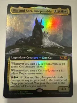 MTG Rin and Seri Inseparable Card 278 Foil Engine Near Mint/Mint Condition - Image 1