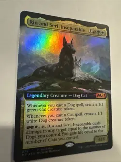 MTG Rin and Seri Inseparable Card 278 Foil Engine Near Mint/Mint Condition - Image 2