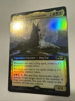 MTG Rin and Seri Inseparable Card 278 Foil Engine Near Mint/Mint Condition - Image 3