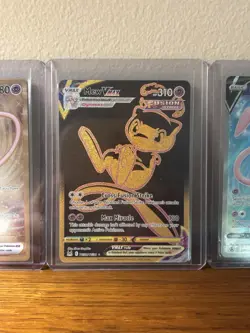 Pokemon Mew Card Lot: Mew ex Gold [METAL], Mew VMAX, Mew V - Image 3