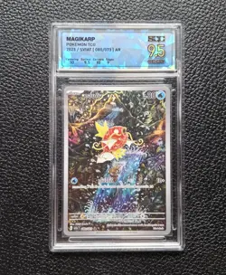 Pokemon Card - Magikarp 80/73 AR SV1A T Triplet Beat 2023 SQC 9.5 [THAI] - Image 1