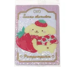 Sanrio Trading Card Pom Pom Purin Wafers Special Edition Strawberry - Image 1