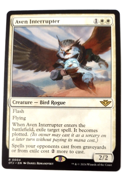 Aven Interrupter - Outlaws of Thunder Junction (OTJ)- EN - R 004 - Image 1
