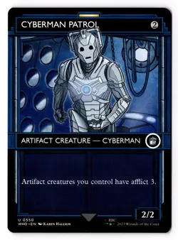Cyberman Patrol (Showcase) 550 Universes Beyond: Doctor Who Normal NM - Image 1