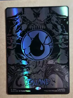 MTG Venom Secret Lair Raised Foil Mana Symbiote Set Spider Man (5 Cards) SLD - Image 4