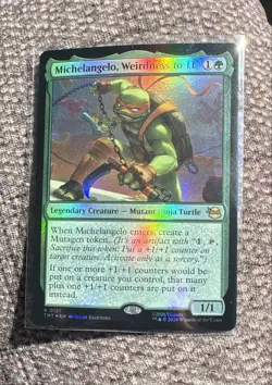 Michelangelo, Weirdness to 11 Teenage Mutant Ninja Turtles Foil - Image 1