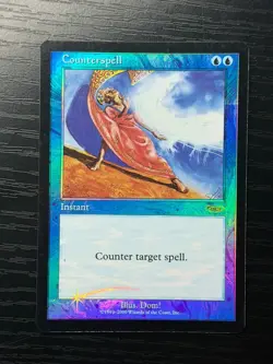 MTG Magic the Gathering Counterspell Promo Judge Foil Shift Error NM - Image 1