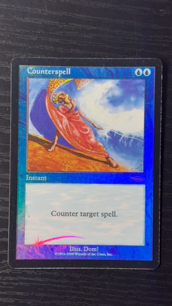 MTG Magic the Gathering Counterspell Promo Judge Foil Shift Error NM - Image 2