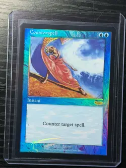 MTG Magic the Gathering Counterspell Promo Judge Foil Shift Error NM - Image 4