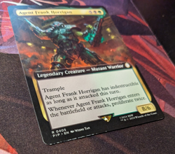 MTG Agent Frank Horrigan (Extended Art) - Fallout Regular 405 LP - Image 2