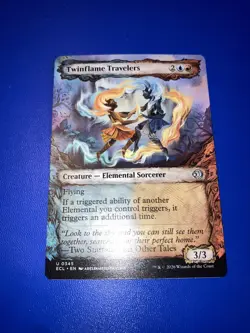 Twinflame Travelers - SHOWCASE - Lorwyn Eclipsed - MtG- NM - Image 1