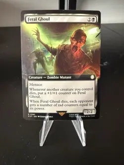 MTG Magic the Gathering Feral Ghoul (381/1098) Fallout LP - Image 1