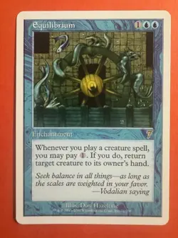 Equilibrium - 7th Edition - Magic The Gathering NM/M (Never Played) - Image 1