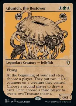 MTG - CLB - Gluntch, the Bestower (Showcase) ​Near Mint Foil #422 - Image 1