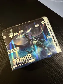 MTG Tarkir Dragonstorm Collector Booster Box - Factory Sealed 2025 TDM - Image 1