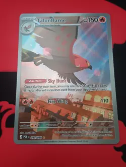 Talonflame 91/88 Illustration Rare Holo Card - Pokemon Perfect Order Near Mint - Image 1