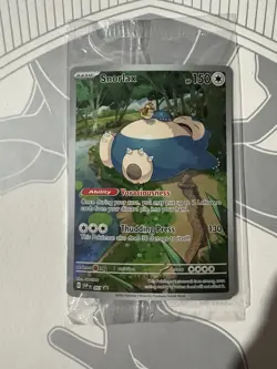 Pokemon TCG Snorlax SVP 051 Scarlet & Violet Black Star Promo Sealed - Image 1