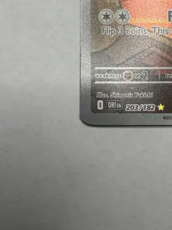 Pokemon Team Rocket's Meowth 203/182 Sv10 Destined Rivals Full Art Holo - Image 2
