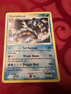 Pokemon Card - Gyarados 19/100 Rare Holo Stormfront - Image 1