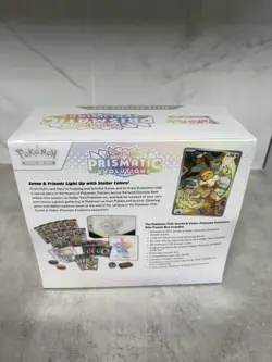 Pokemon Prismatic Evolutions ETB Elite Trainer Box Sealed English (Ripped) - Image 5