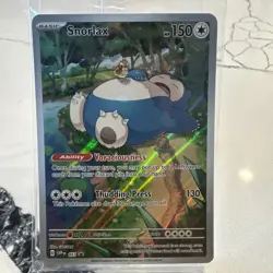 Pokemon Snorlax 051 151 Scarlet & Violet Promo Sealed NM - Image 1