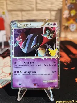 Dragapult (Prime) SWSH132 Celebrations Black Star Promo Pokemon TCG Card - Image 1
