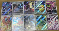 Pokemon Card AR 10 Card Lot Japanese Art Rare No Duplicates NM Bulk - Image 1