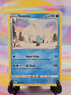 Pokemon TCG Lost Origins Card | Swanna 047/196 Uncommon - Image 1