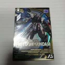 YuGiOh Arsenal Base Freedom Gundam U Rare Near Mint - Image 1