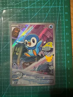 Pokemon TCG First Partner Promos - Turtwig 40 - Chimchar 41 - Piplup 42 (dent) - Image 4
