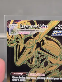 Pokemon TCG Rayquaza Vmax TG29/TG30 NM Pack Fresh Gold Card - Image 2