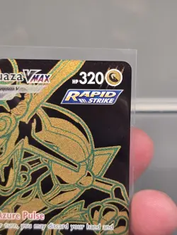 Pokemon TCG Rayquaza Vmax TG29/TG30 NM Pack Fresh Gold Card - Image 3