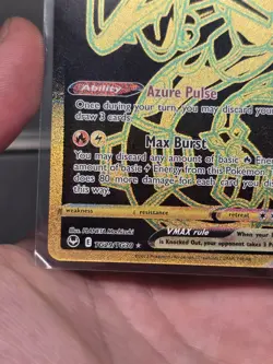 Pokemon TCG Rayquaza Vmax TG29/TG30 NM Pack Fresh Gold Card - Image 5