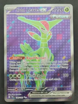 Iron Leaves ex 186/162 Ultra Rare Temporal Forces Pokemon TCG - Image 1