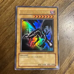 YuGiOh- Red Eyes Black Dragon LOB-EN070 Legend Of Blue Eyes 25th Anniversary- NM - Image 1