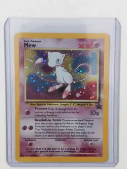 Mew Black Star Promo #9 Holo Pokemon NM VINTAGE WOTC TCG Bt74 - Image 1