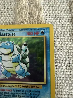 Pokemon Blastoise Base Set 2 2/102 Holo Rare - Image 5