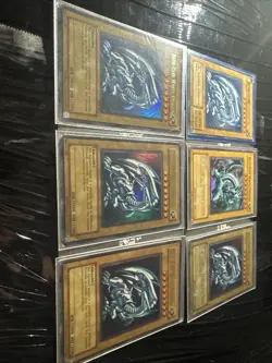 LOT OF 6 Blue-Eyes White Dragon YUGIOH CARDS ! - Image 3